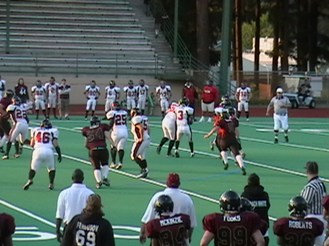 Quarterback Gets SACKED 