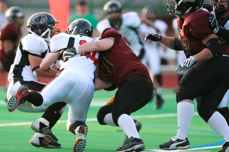 Sack In Progress (Thanks to Scott Larson)